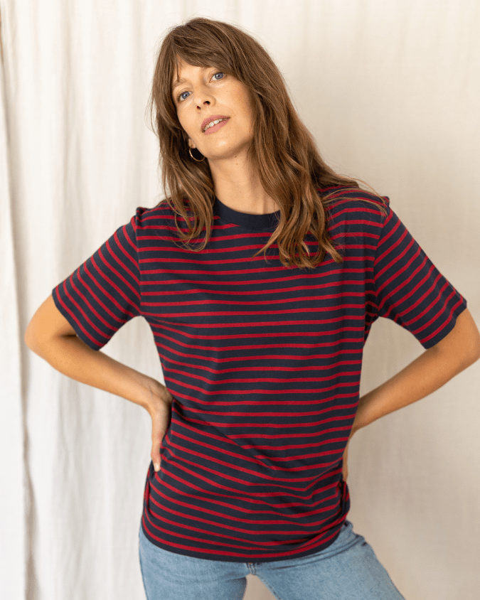 Maggie Cotton T-Shirt Ivy