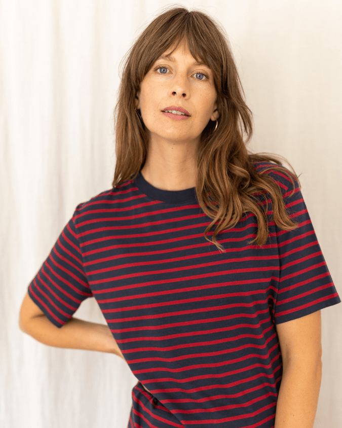 Maggie Cotton T-Shirt Ivy