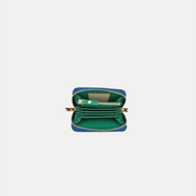 Micro Billet | Chestnut Bright Blue Zipper Blair Ritchey