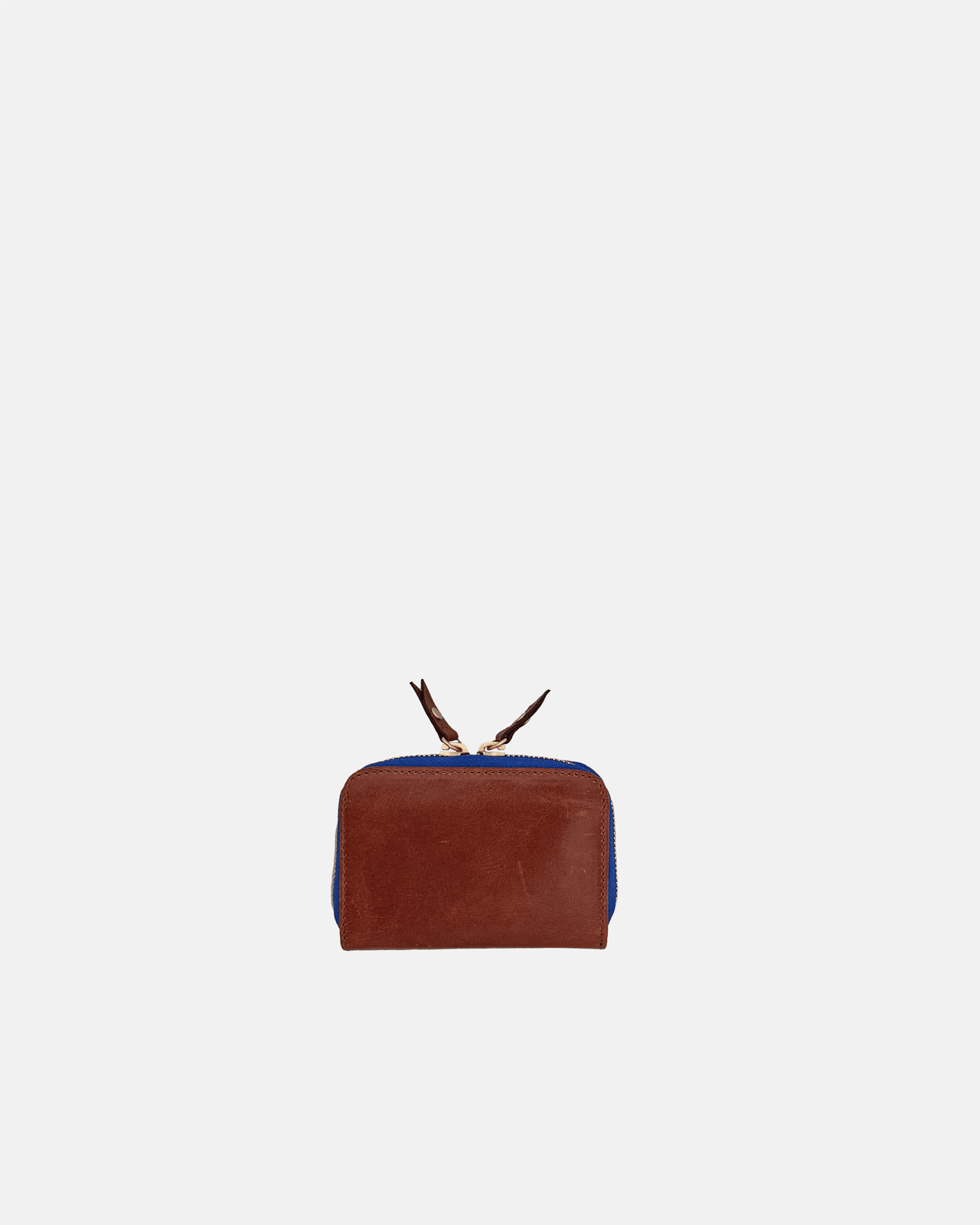 Micro Billet | Chestnut Bright Blue Zipper Blair Ritchey