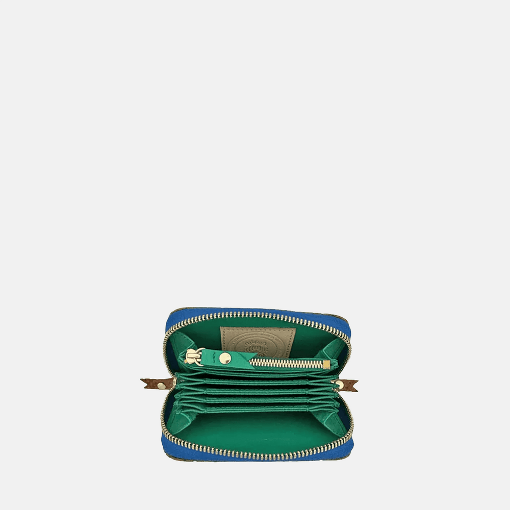 Micro Billet Chestnut (Bright Blue Zipper) | Blair Ritchey