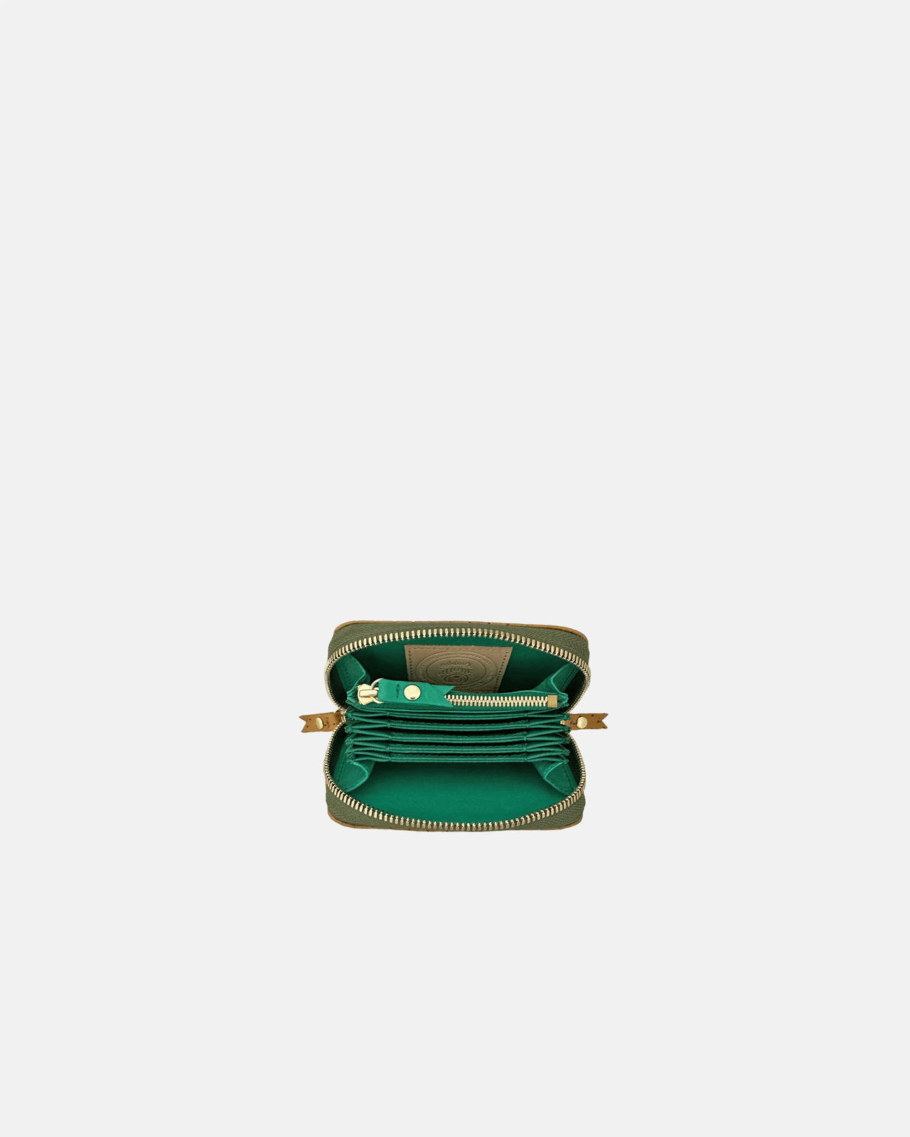 Micro Billet | Perforated Ginger Hunter Green Zipper Blair Ritchey