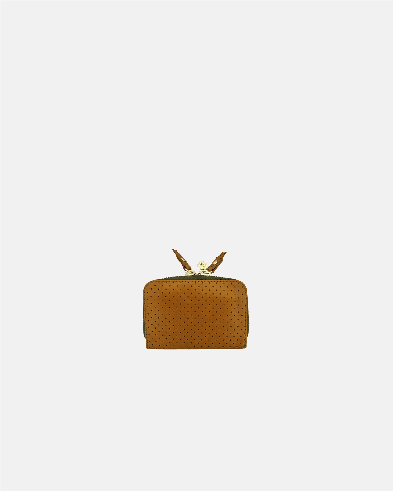 Micro Billet | Perforated Ginger Hunter Green Zipper Blair Ritchey