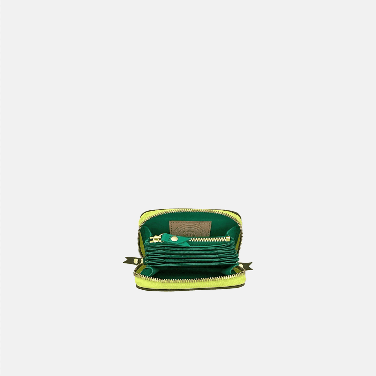 Micro Billet | Perforated Loden Chartreuse Zipper Blair Ritchey