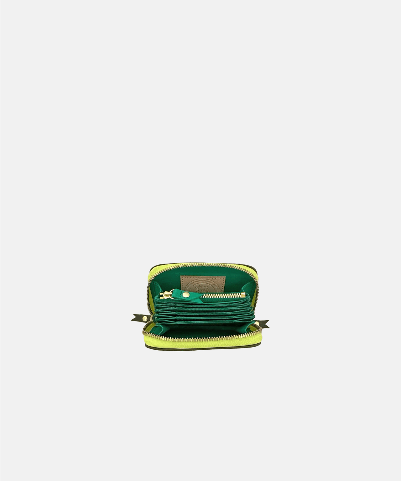 Micro Billet | Perforated Loden Chartreuse Zipper Blair Ritchey