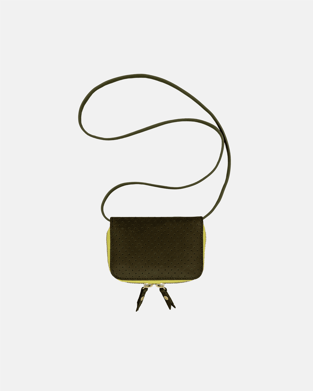 Micro Billet | Perforated Loden Chartreuse Zipper Blair Ritchey