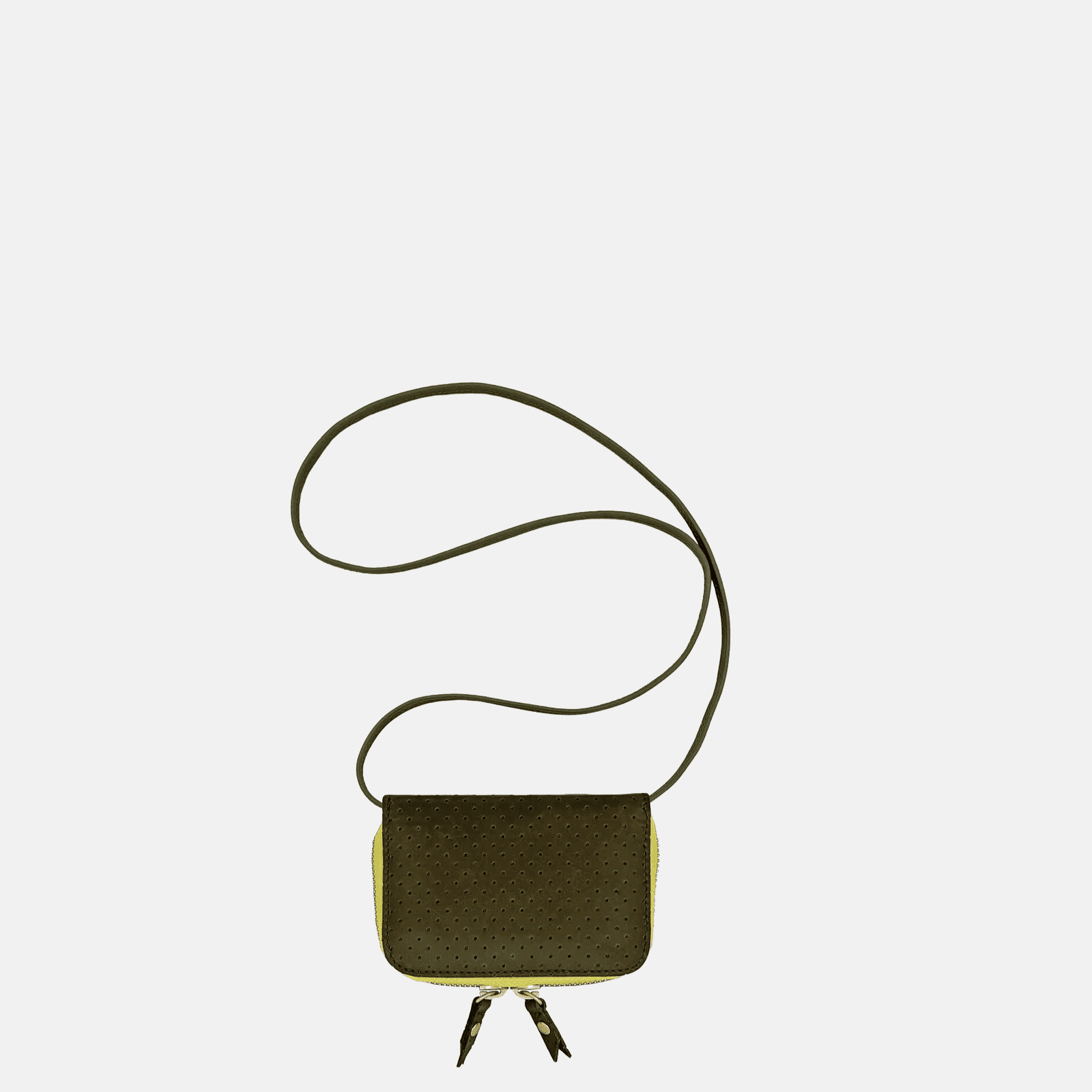 Micro Billet | Perforated Loden Chartreuse Zipper Blair Ritchey