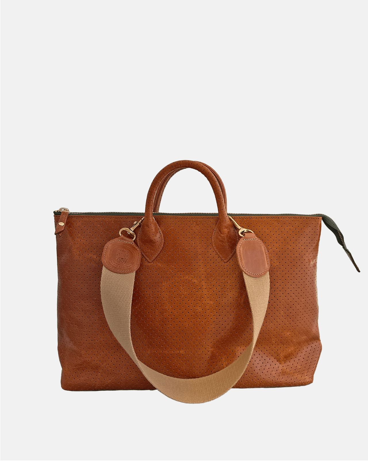 Mini Hugh Backpack | Perforated Chestnut Blair Ritchey