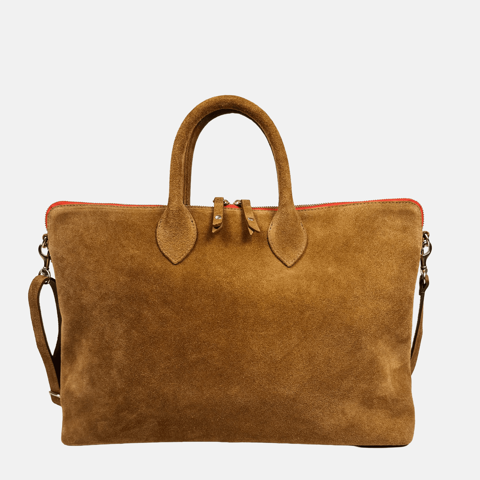 Mini Hugh Crossbody | Brown Suede Blair Ritchey