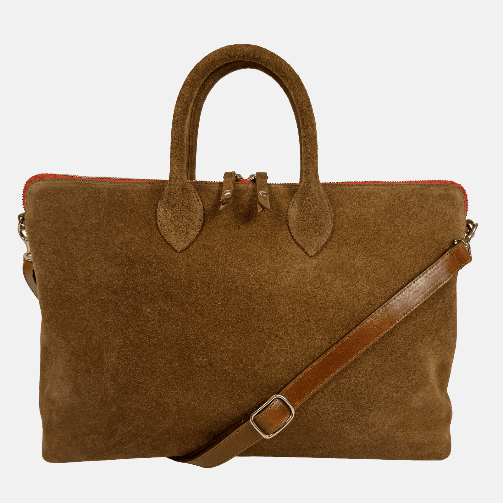 Mini Hugh Crossbody | Brown Suede Blair Ritchey