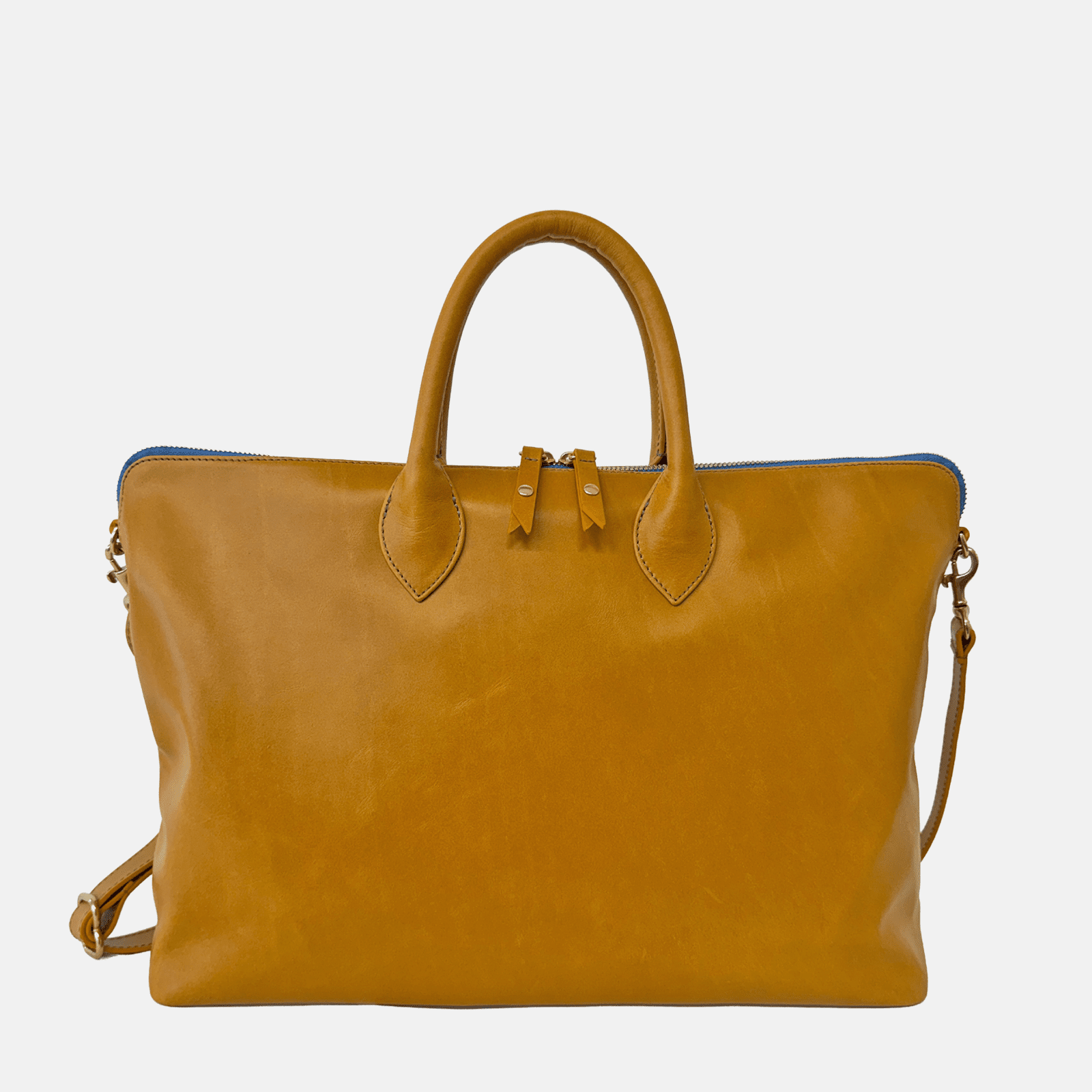 Mini Hugh Crossbody | Ginger Postal Blue Zipper Blair Ritchey