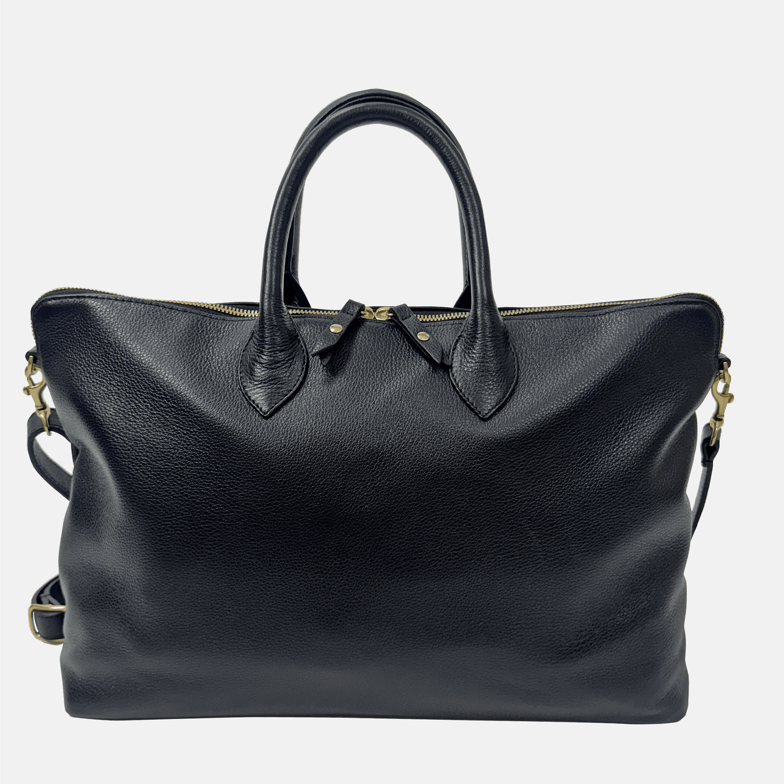 Mini Hugh Crossbody | Pebbled Black Blair Ritchey