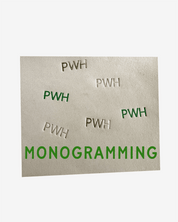 Monogramming Blair Ritchey