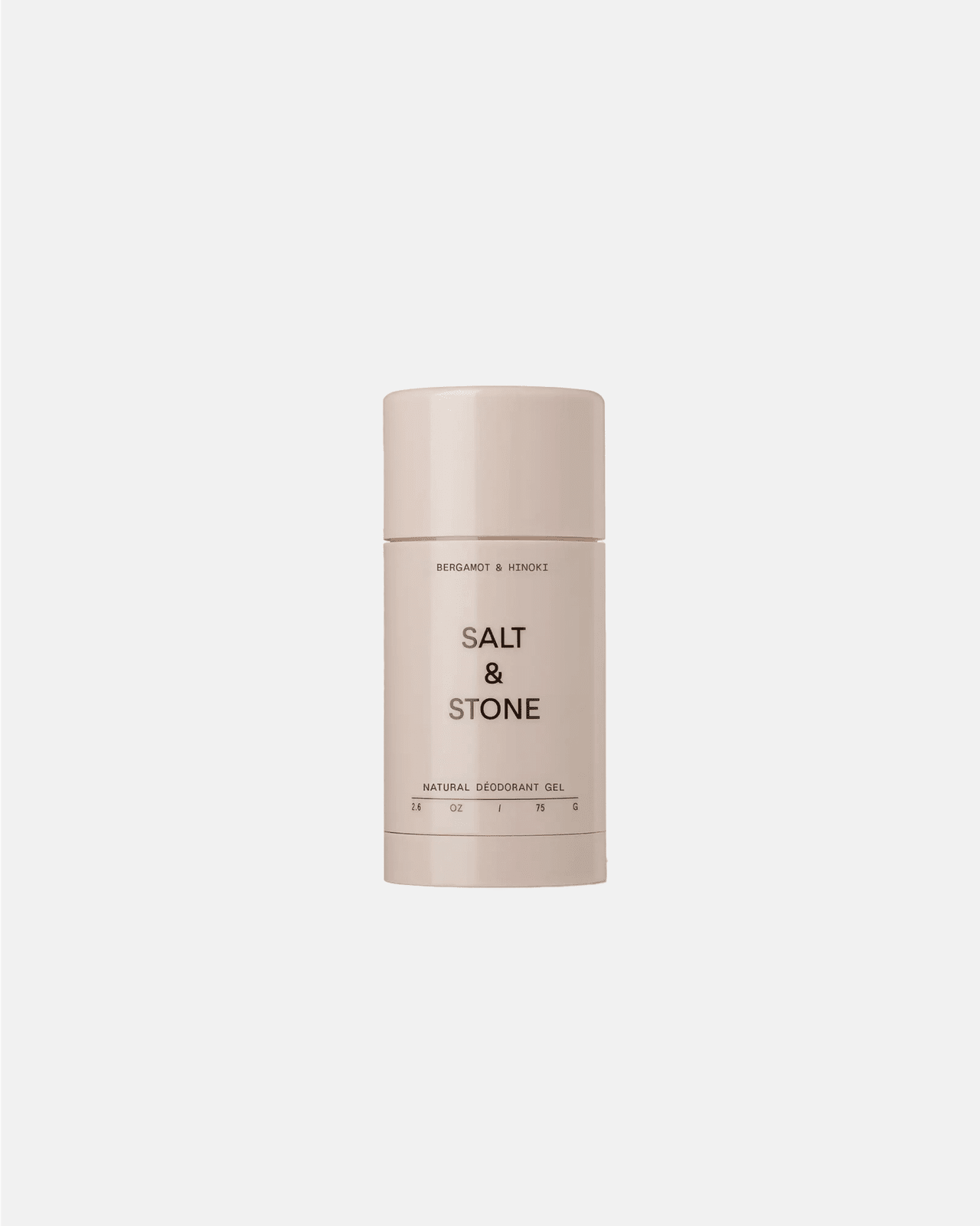 Natural Deodorant Gel | Bergamot & Hinoki Salt & Stone