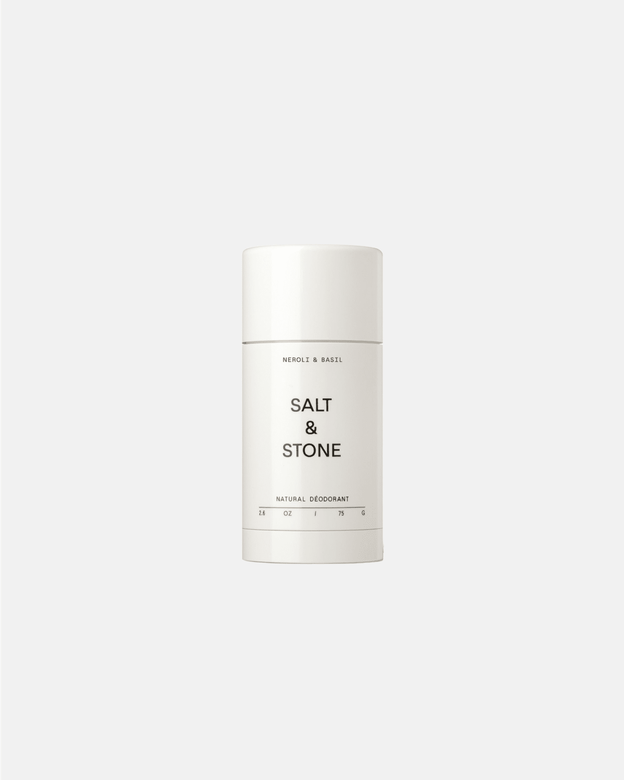 Natural Deodorant | Neroli & Basil Salt & Stone