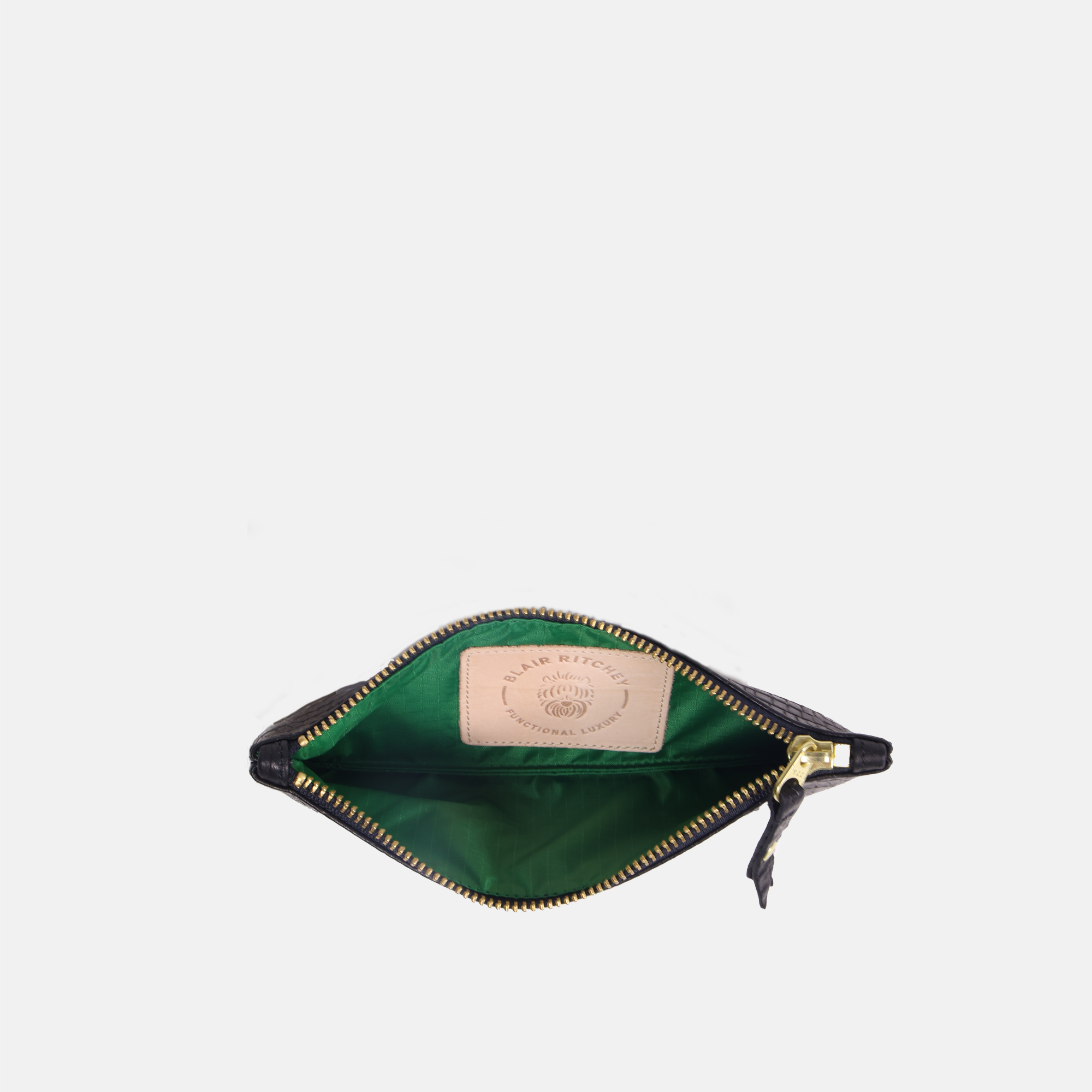 Pencil Pouch | Black Gator Blair Ritchey