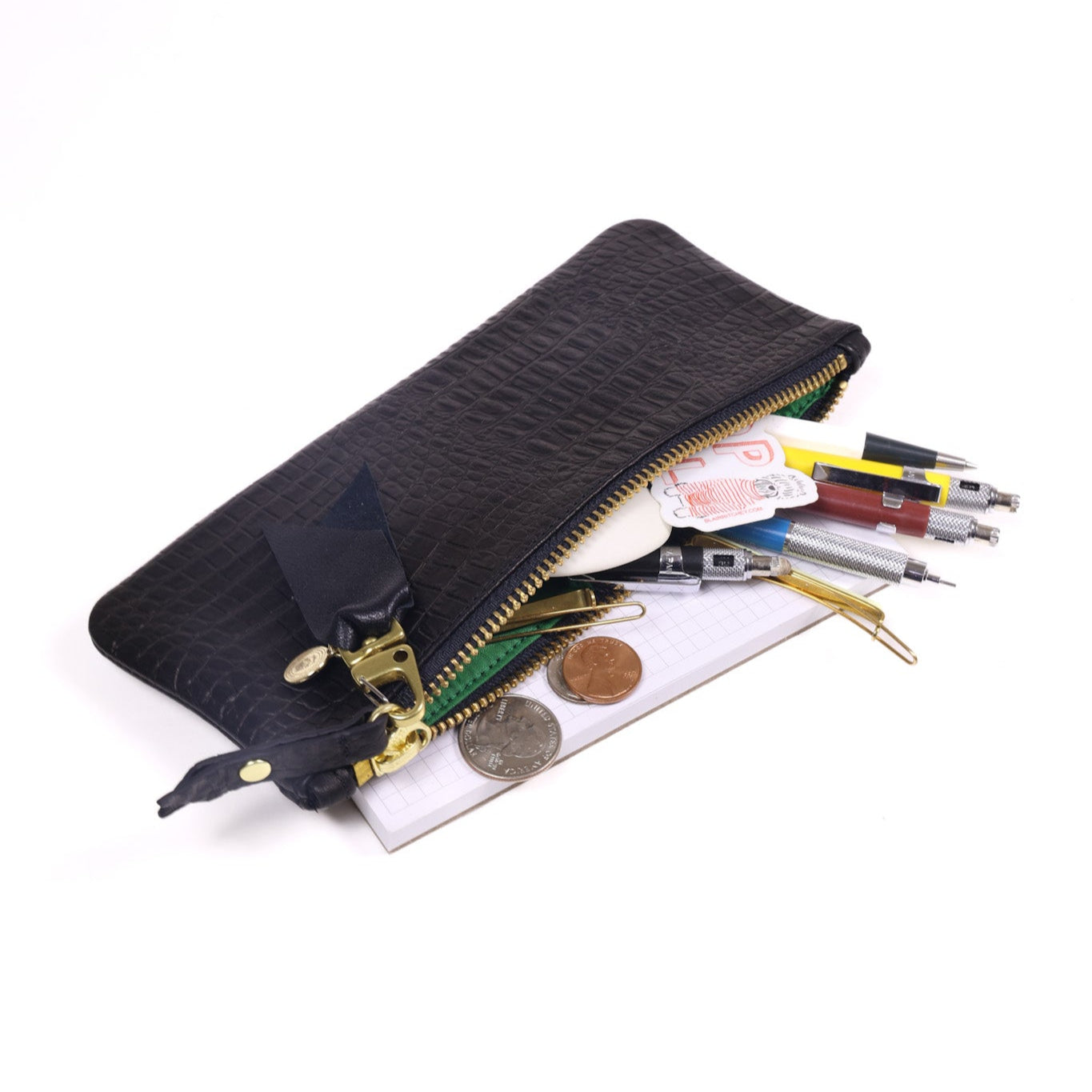 Pencil Pouch | Black Gator Blair Ritchey