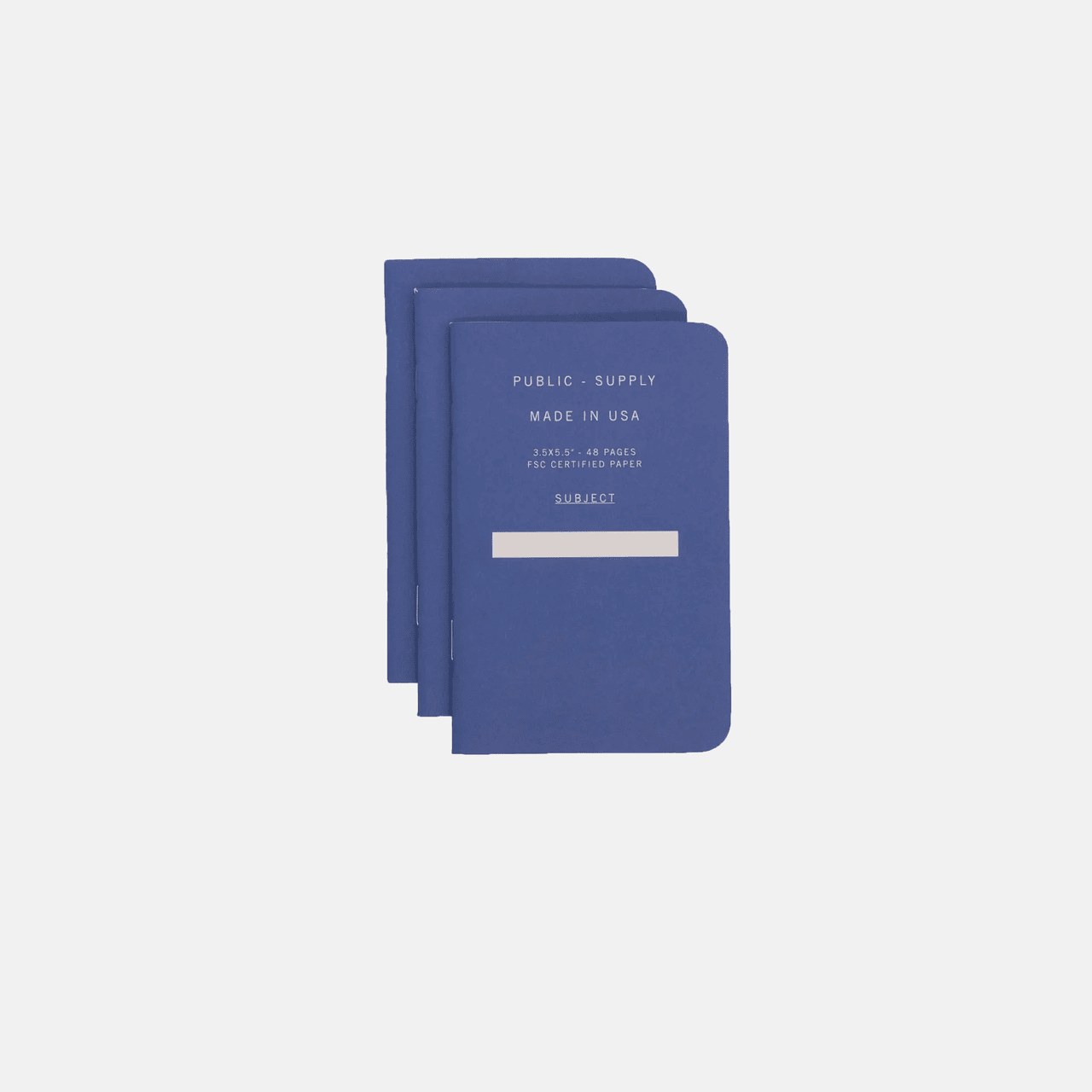 Pocket Notebooks | Blue Public Supply