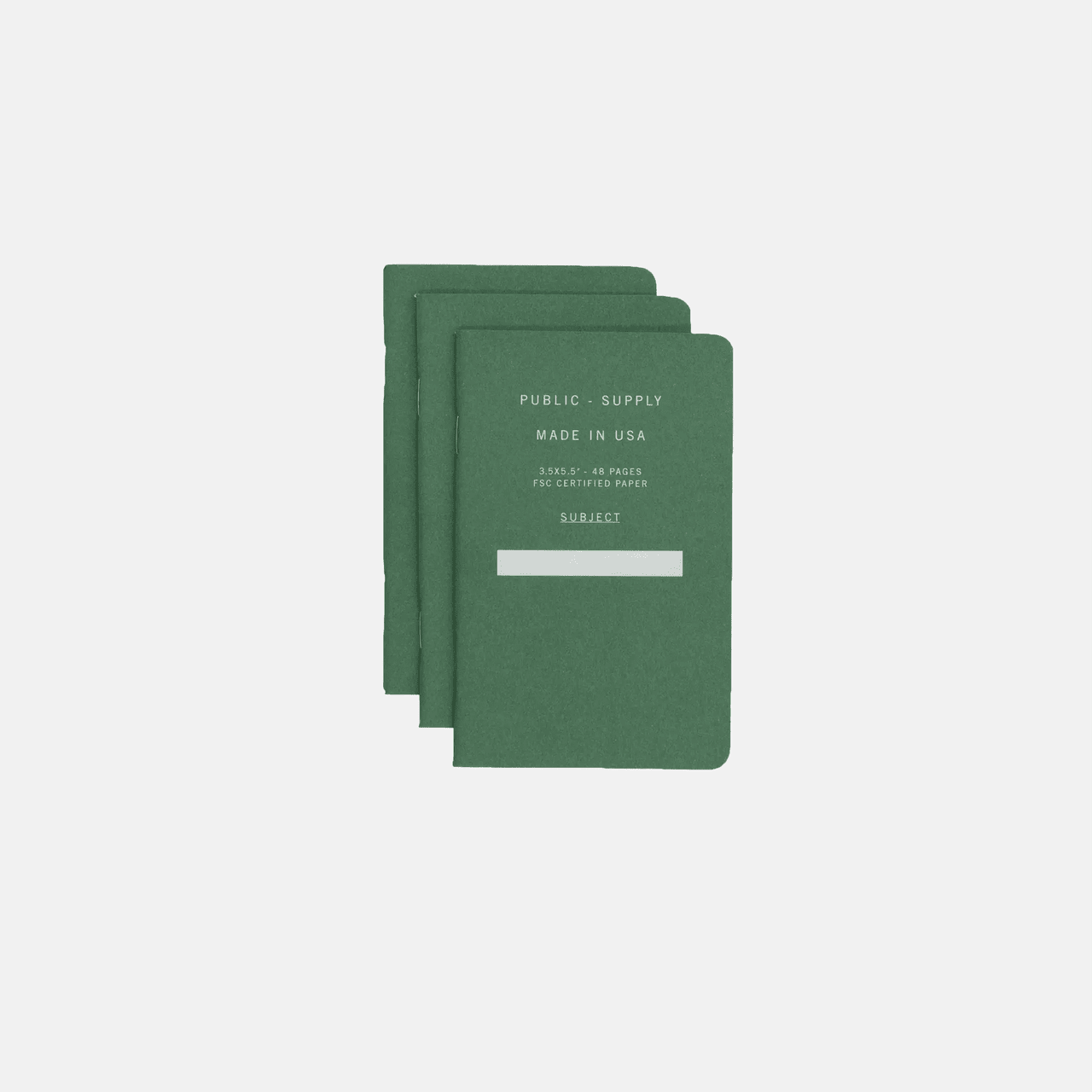 Pocket Notebooks | Green Public Supply