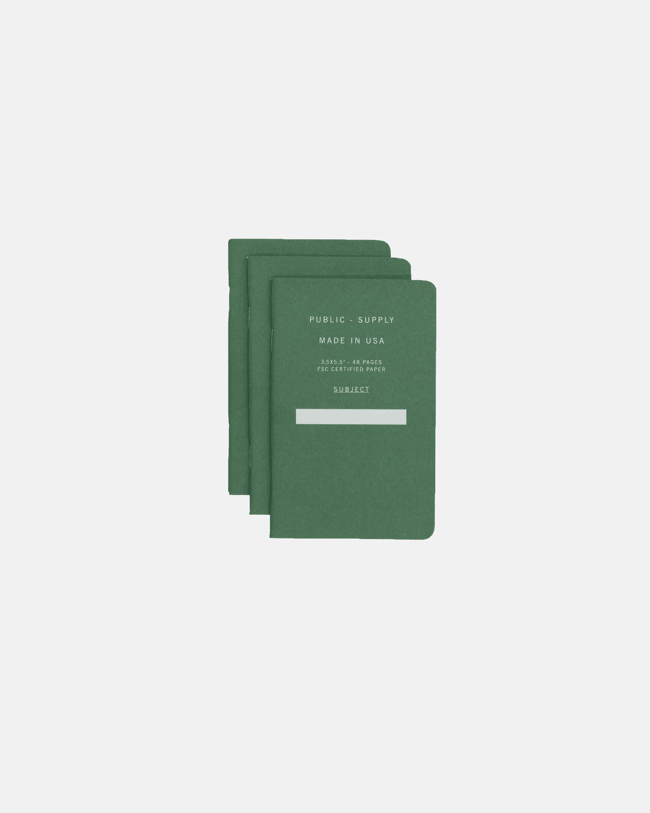 Pocket Notebooks | Green Public Supply