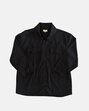 Pocket Shacket | Black LAUDE the Label