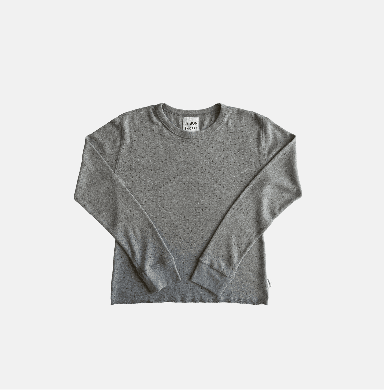 Pointelle Fundamental Tee Le Bon Shoppe