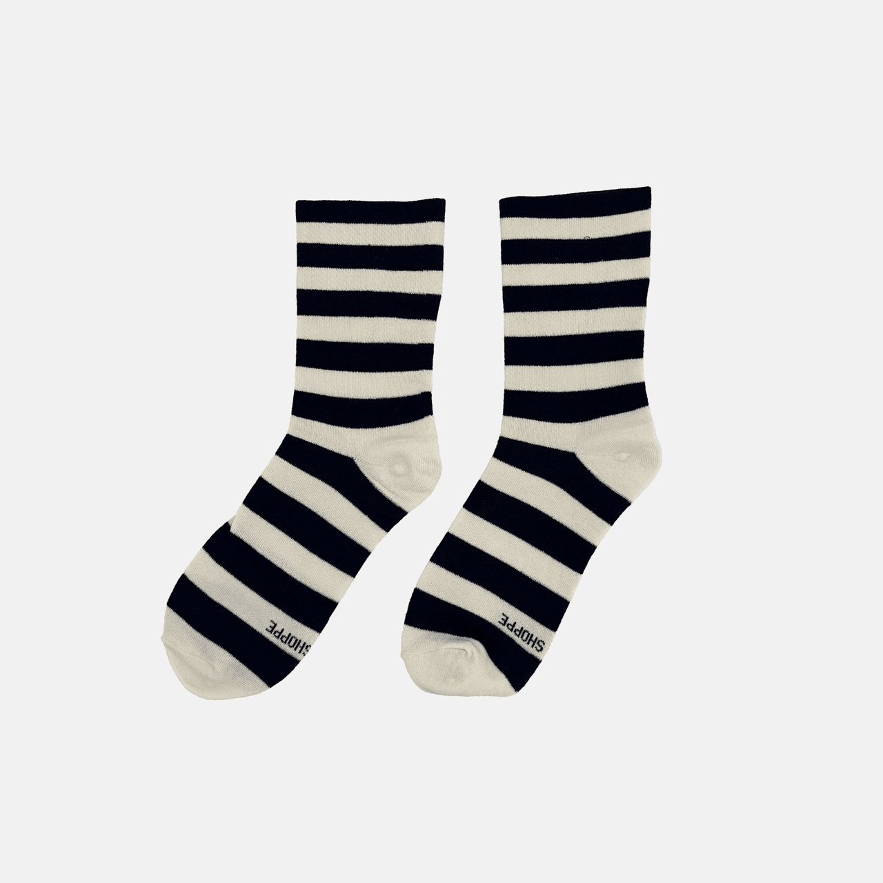 Sneaker Socks | Wide Stripe Le Bon Shoppe