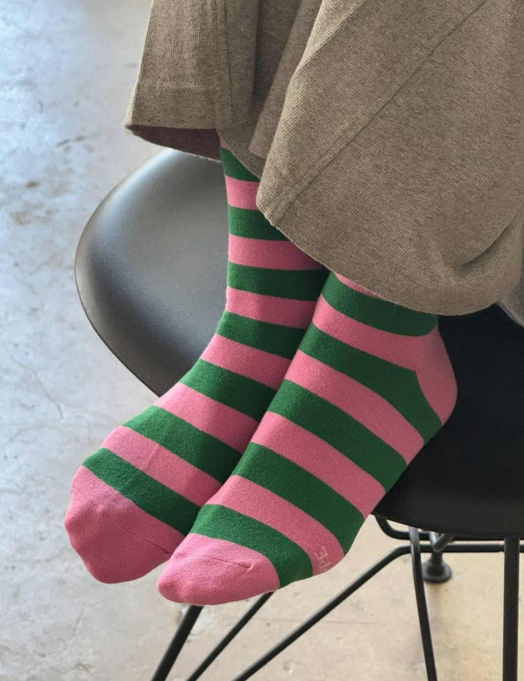 Sneaker Socks | Wide Stripe Le Bon Shoppe