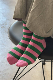 Sneaker Socks | Wide Stripe Le Bon Shoppe
