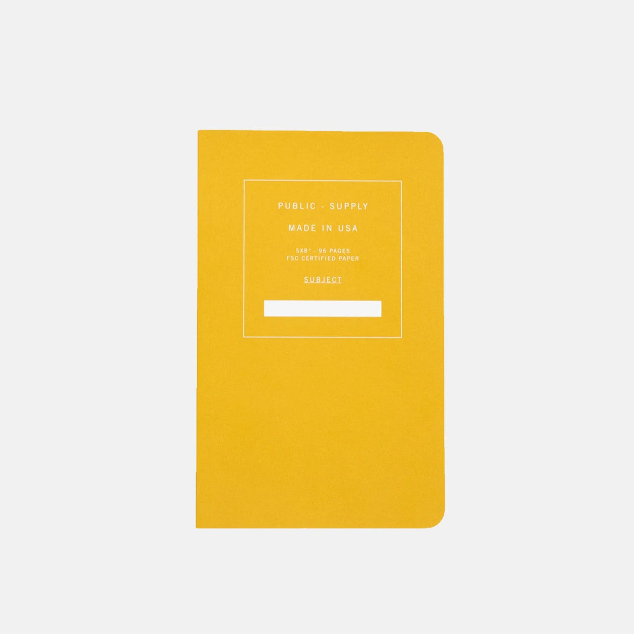 Soft Cover Notebook Public Supply