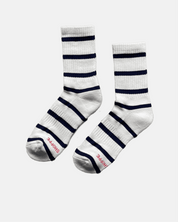 Striped Boyfriend Socks Le Bon Shoppe