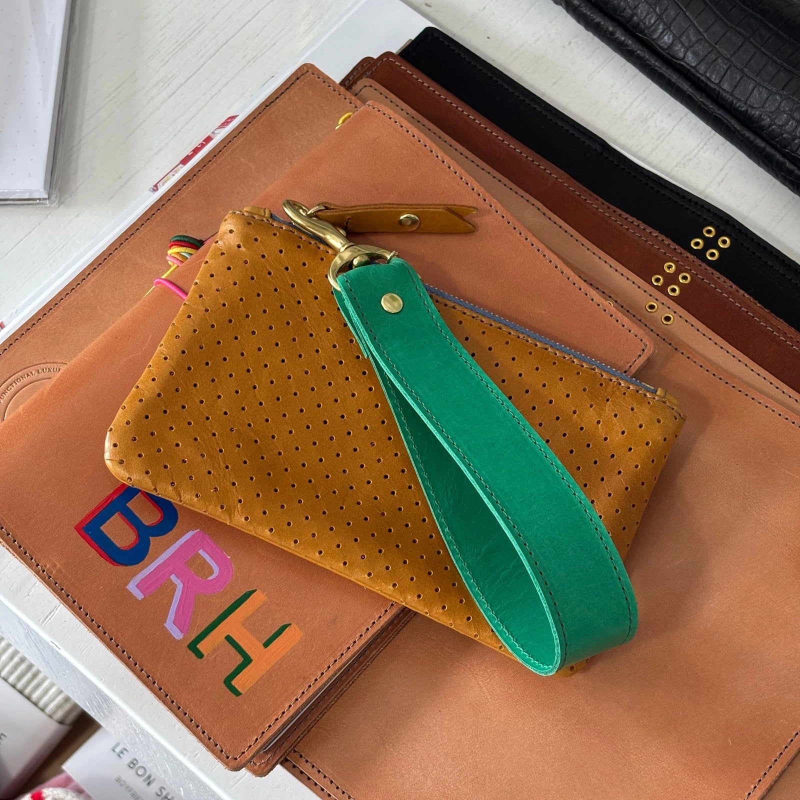 Thick Wristlet Strap | Kelly Green Blair Ritchey