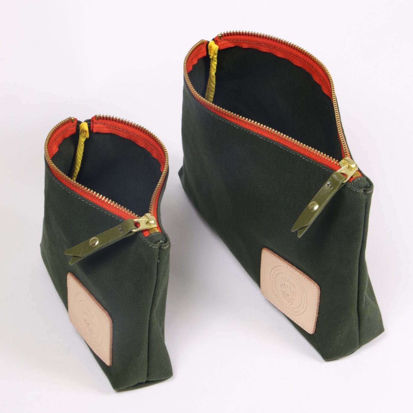 Travel Pouches | Olive Canvas Blair Ritchey