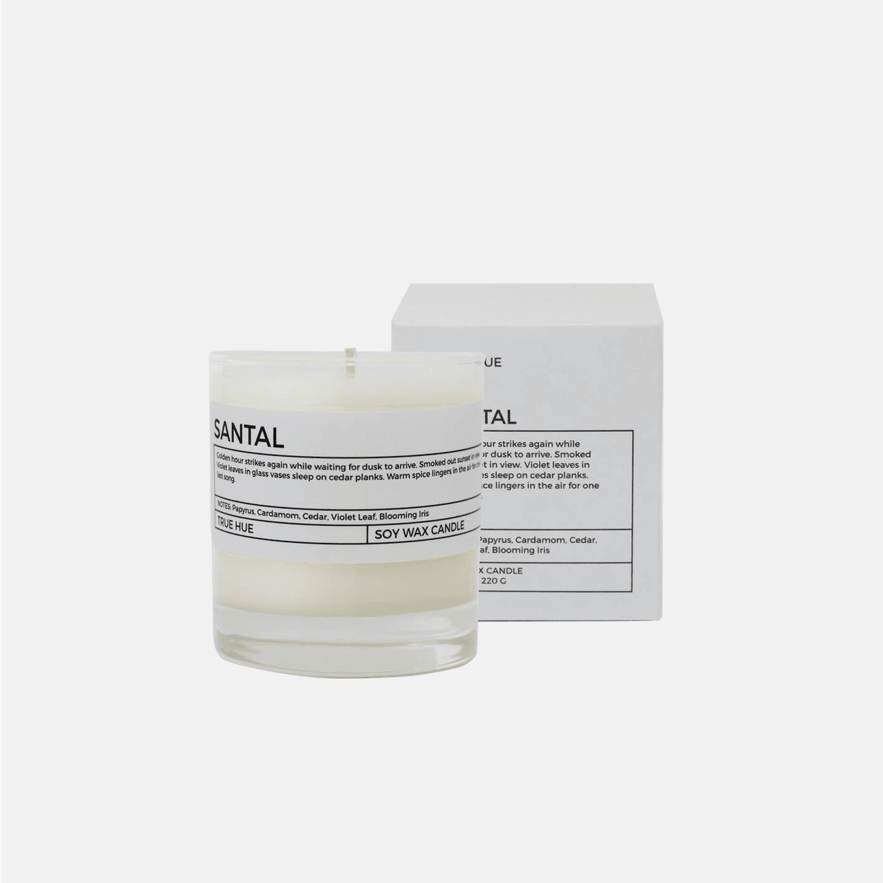 True Hue Candle | Santal True Hue