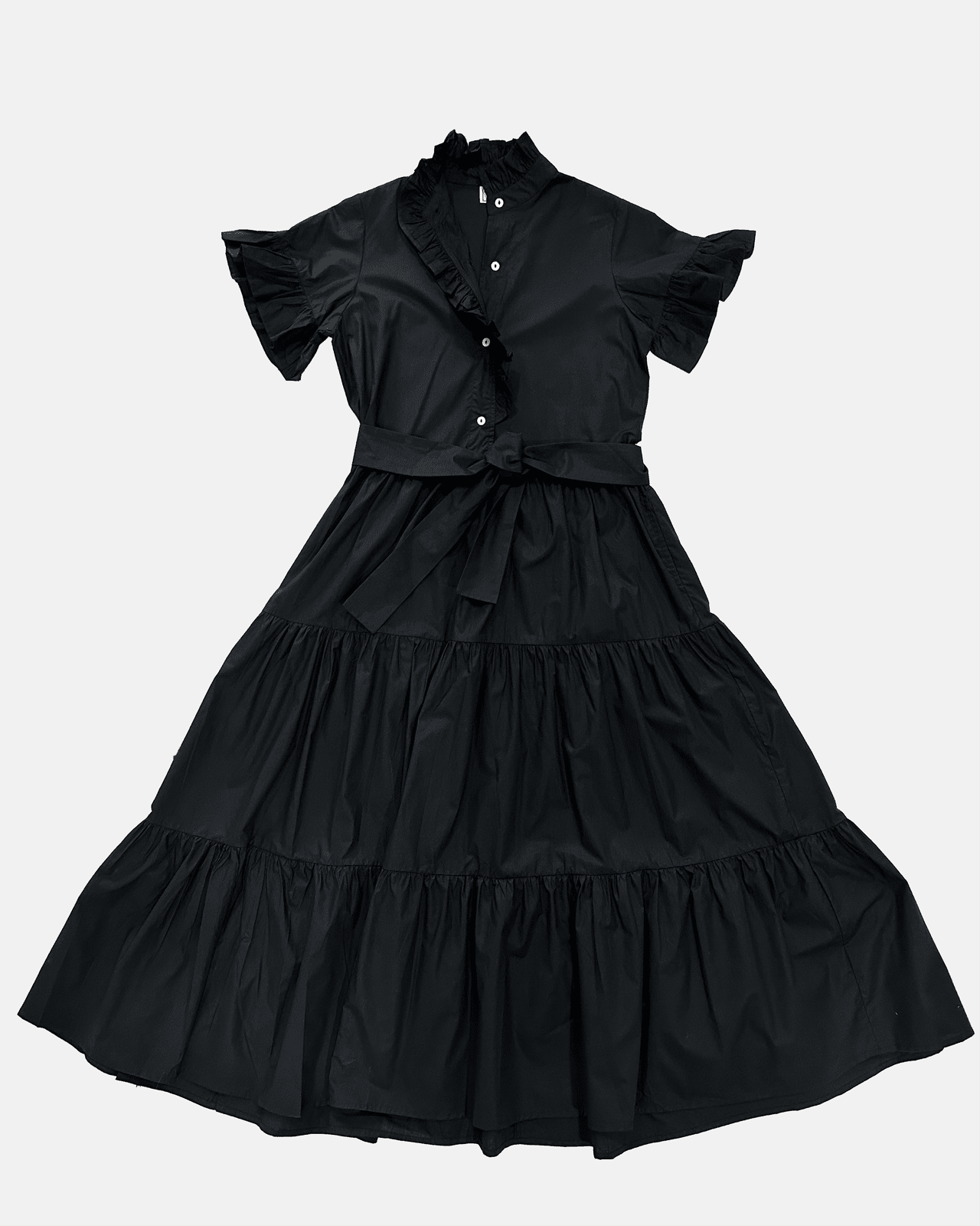 Victoria Dress | Black Mille