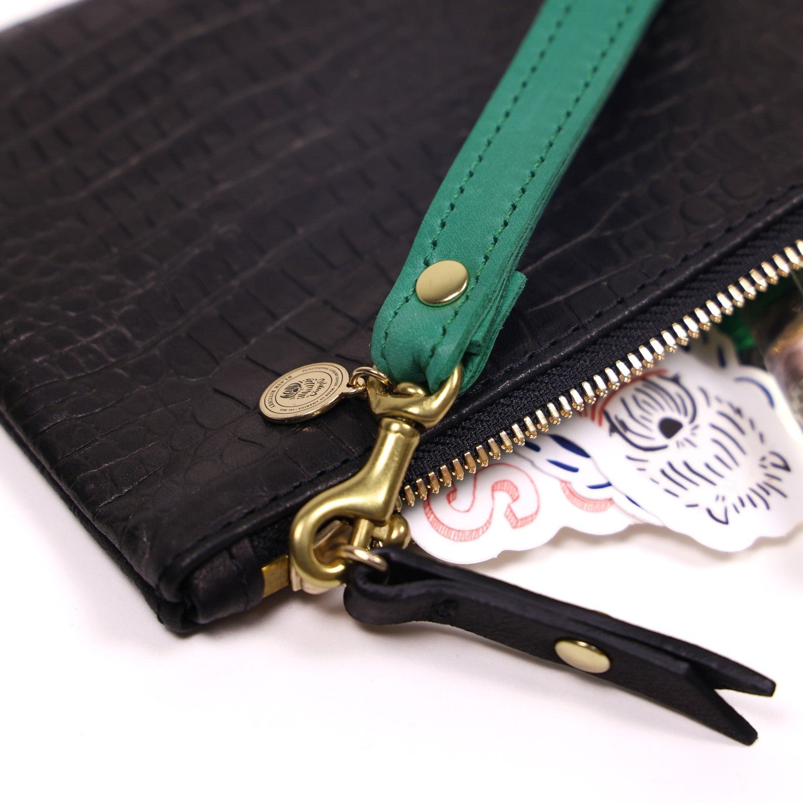 Zip Wallet | Black Gator Blair Ritchey