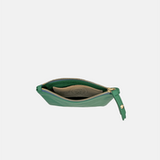 Zip Wallet | Kelly Green Postal Blue Zipper Blair Ritchey